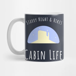 Cabin Life Starry Night Mug